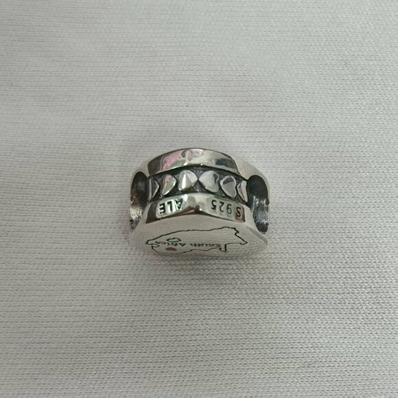 Pandora South Africa Exclusive Travel Heart Charm Pendant, S925 Silver Jewelry - Picture 3 of 4